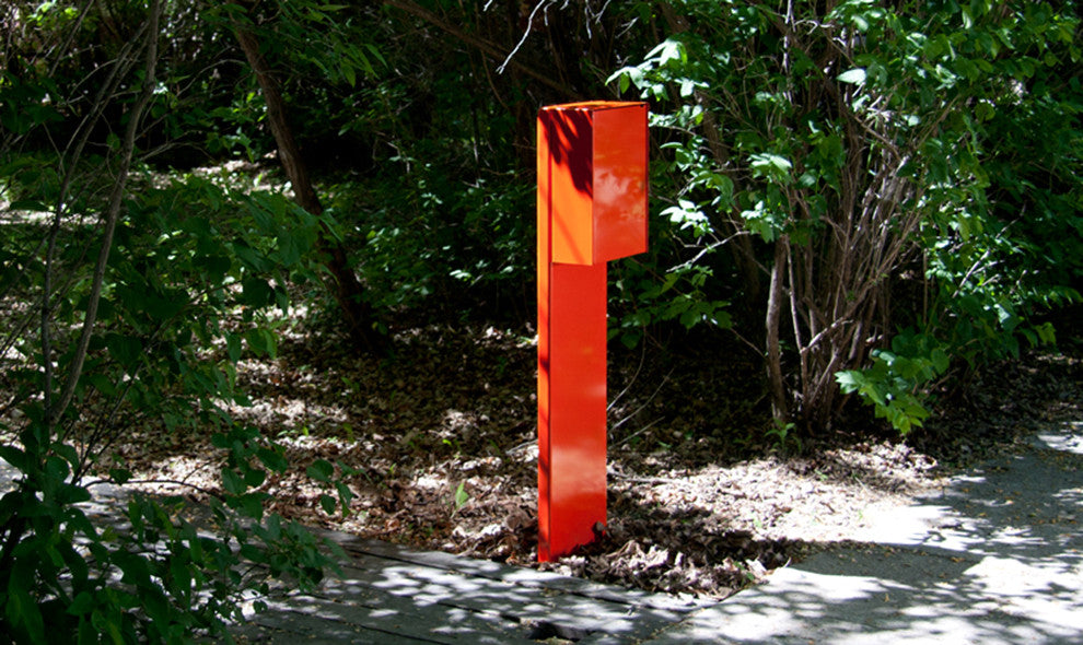 LIXHT VM-002 Mailbox + Post Orange